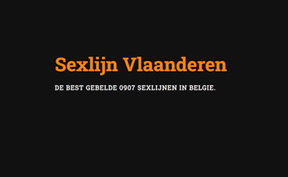 https://www.sexlijnvlaanderen.be/