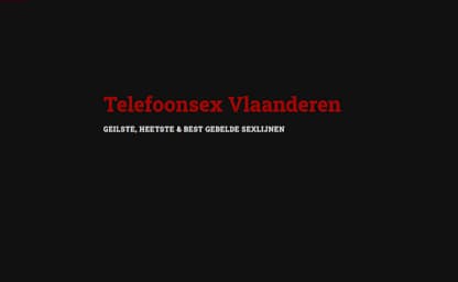 https://www.telefoonsexvlaanderen.be/